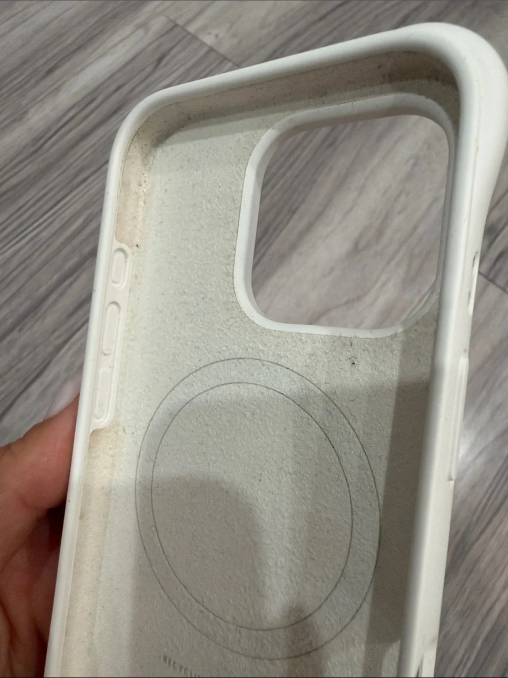 Casetify White Ripple Texture iPhone 16 Pro Case - Wave Pattern Protective Cover